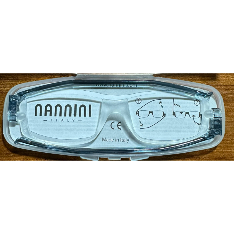 Nannini(นานนินี่) compact 2สายตายาว (ขาสีเทา)