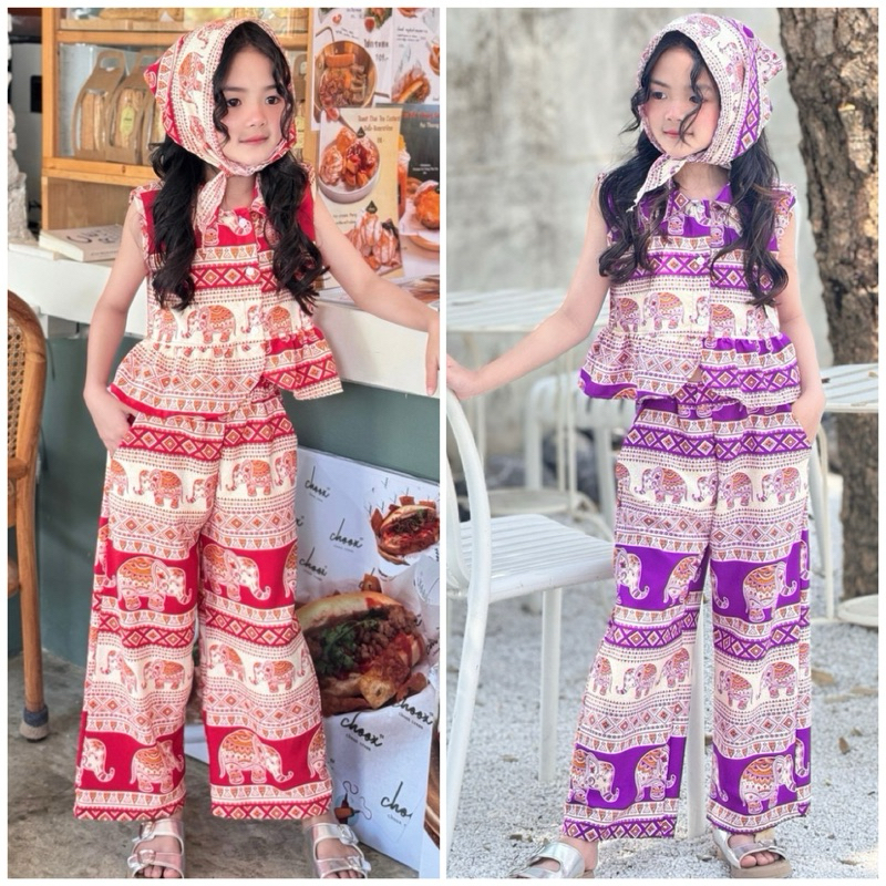 เซ็ตกางเกง เสื้อผ้าเด็ก ชุดเด็กขายาว