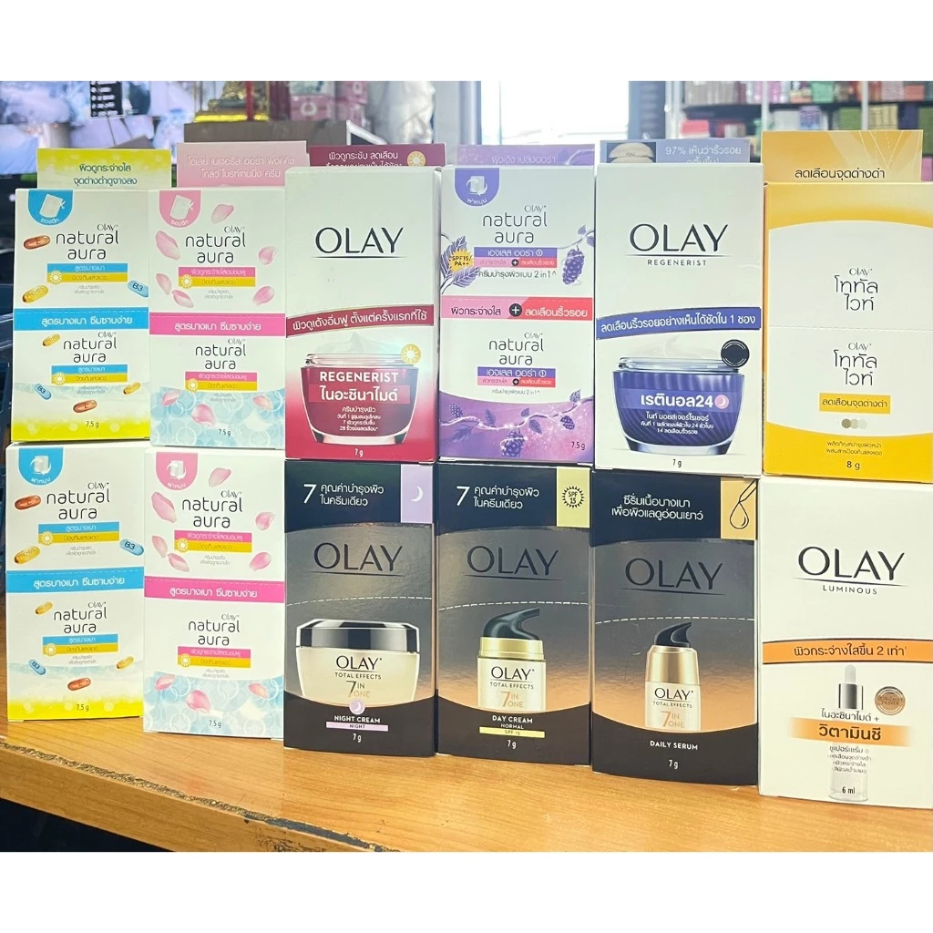(ยกกล่อง) โอเลย์ Olay ครีมซองรวมสูตร