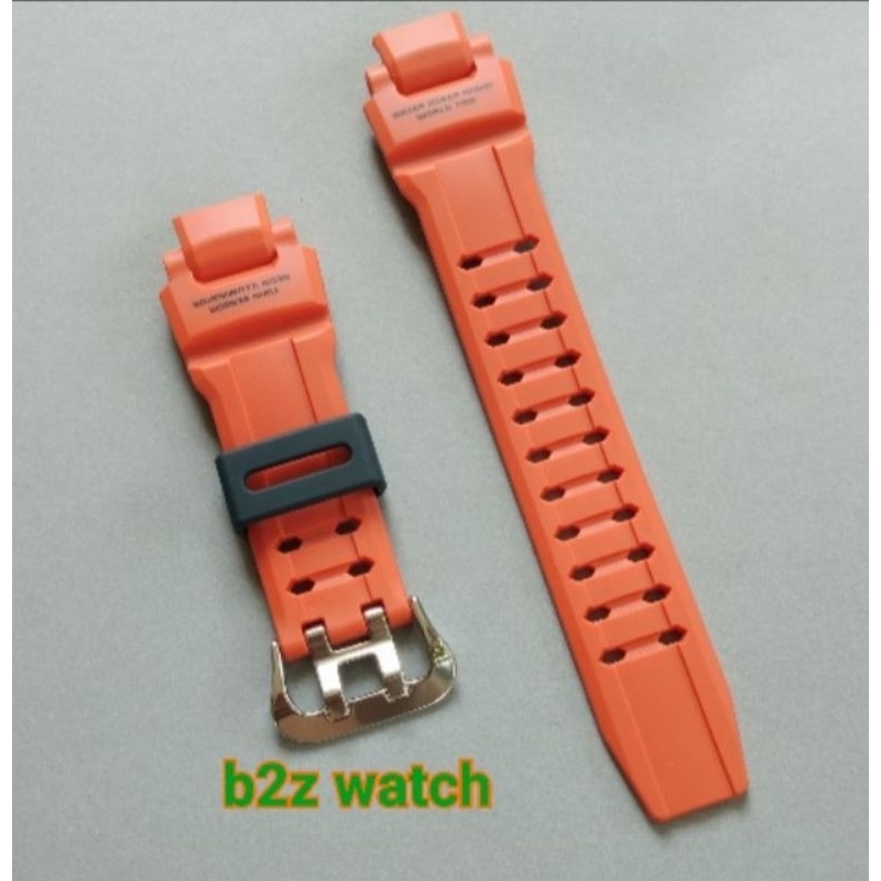 สายg-shockของแท้รุ่นนักบินga-1000/ga-1100แถมตะขอของแท้/มีหลายสีให้เลือก