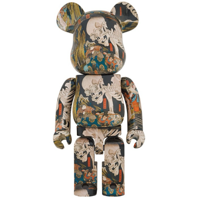 ของแท้💯 BE@RBRICK UTAGAWA KUNIYOSHI “ THE HAUNTED OLD PALACE AT SOMA” 1000% (c) สามารถผ่อนชำระ0% 10เ