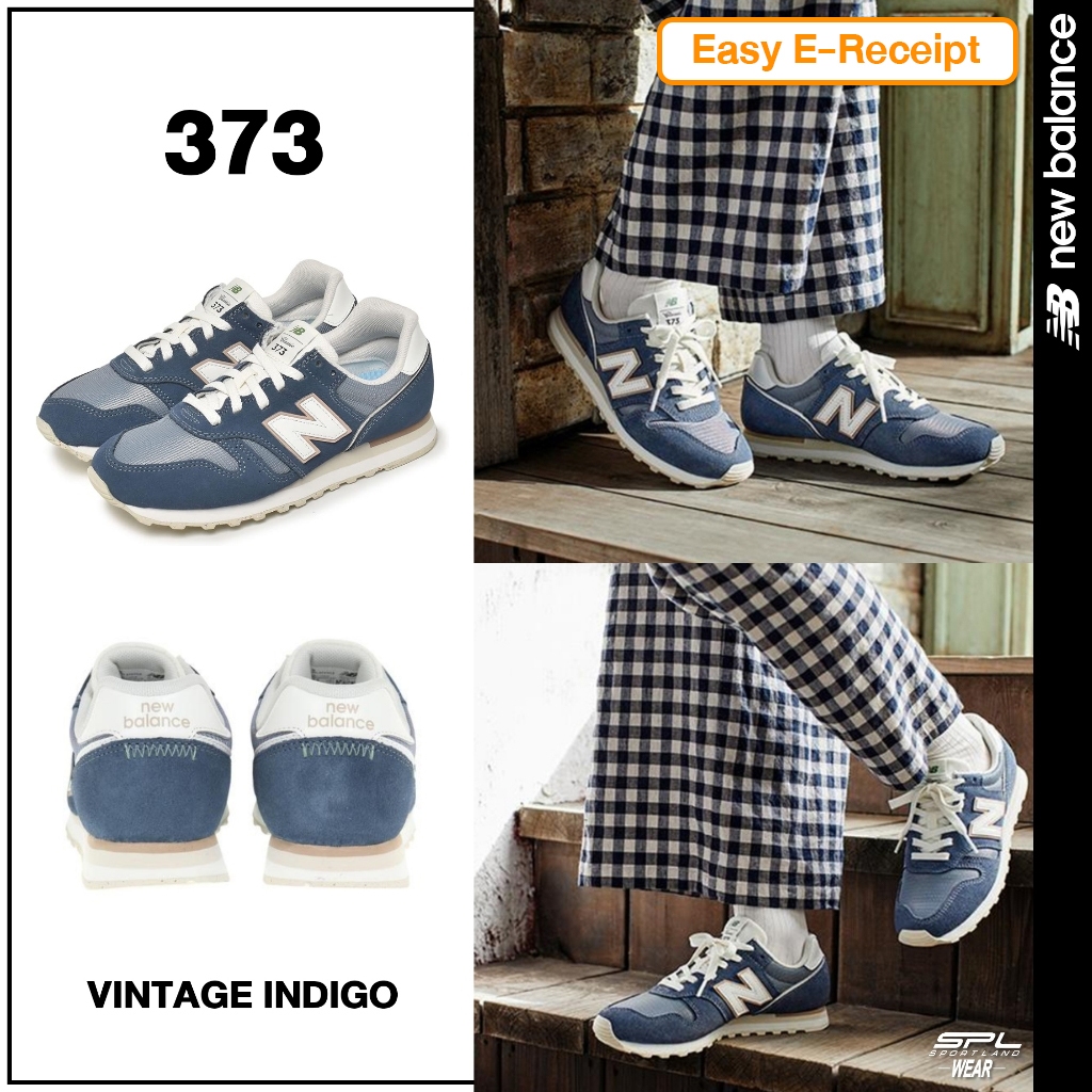 New Balance รองเท้าผ้าใบ รองเท้าลำลอง NB W 373 LFSTY WL373TC2 (2890)