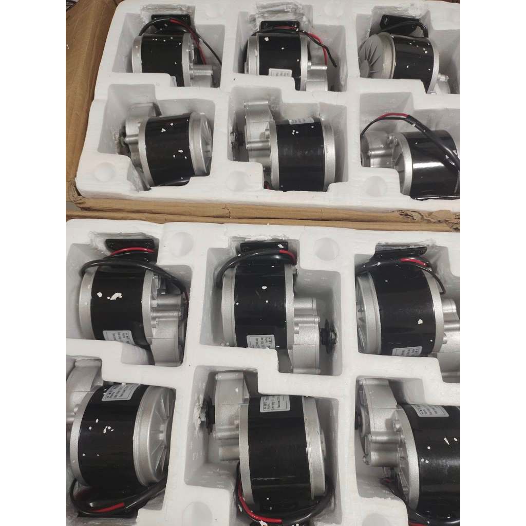 รับประกัน 3 ปี มอเตอร์ทดเกียร์ 24V/12V 306RPM 250W รูปที่ 6