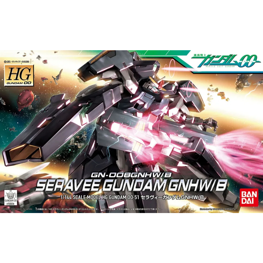 พร้อมส่ง HG 1/144 Seravee Gundam GNHW/B ของใหม่