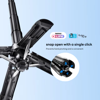 Remax Selfie stick mini รุ่น P80 ไม้เซลฟี่ ไซส์มินิ หมุน 360 องศา เชื่อมต่อบลูทูธ มีประกันศูนย์ไทย