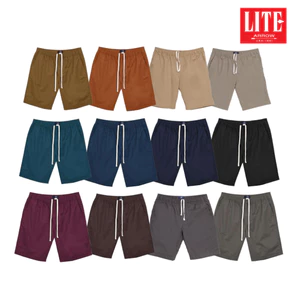 ARROW LITE กางเกงขาสั้นเอวยางยืด Cotton 100%