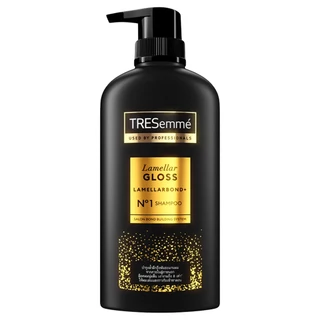 TRESEMME - Shampoo Lamellar Gloss Lamellarbond No1 (380ml.) เทรซาเม่ แชมพูลาเมลลาร์กลอสลาเมลลาร์บอนด์พลัสเบอร์1 380มล.