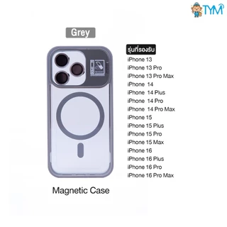 ใหม่ TCS01 TYM Magnetic Case เคสมือถือ เคสแม่เหล็ก เคสมือถือป้องกันการกระแทก มีขาตั้ง พับได้ สำหรับ Phone