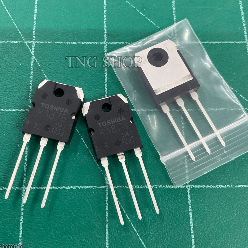K 3878  K3878 มอสเฟต 9A 900V.  ชนิดNPN  TO247. แท้ ของใหม่ สินค้าพร้อมส่ง
