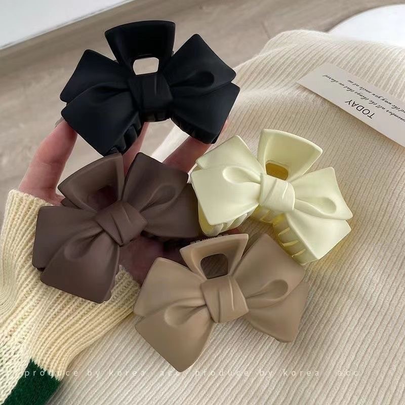 กิ๊บติดผมอะ ประดับโบว์ สีพื้น9ชม สไตล์เกาหลี เหมาะกับฤดูร้อน เรียบง่าย สําหรับผู้หญิงและนักเรียน