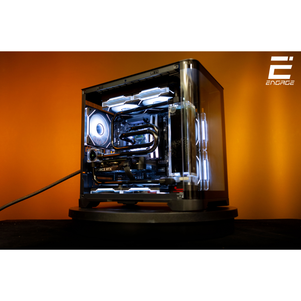 (ผ่อนชำระได้ ส่งแกรปได้ รับหน้าร้านได้ ) คอมระบบชุดน้ำเปิด (I5 12400f /rtx4060/b760m/ram32/5200/m.2-