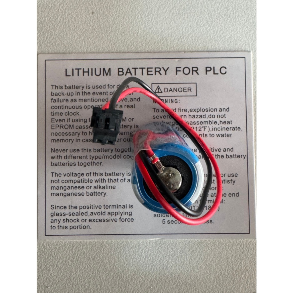 BATTERY MITSUBISHI CR17335SE-R(3V) : Q6BAT ราคารวมVat มีสต๊อกในไทย