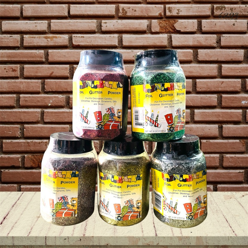 ผงกากเพชร Glitter ขนาด 250 g (6203) เนื้ิอหยาบสำหรับงานตกแต่ง DIY