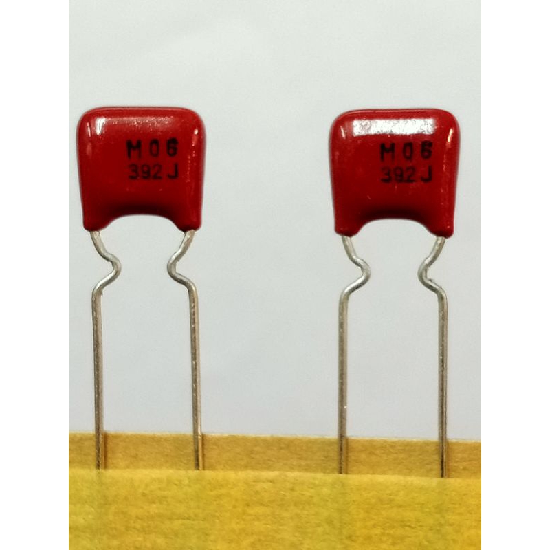 (แพ็ค5ตัว) Cไมล่า 332J  392J ตัวเก็บประจุ.ขนาด 2×7mm.พร้อมส่ง