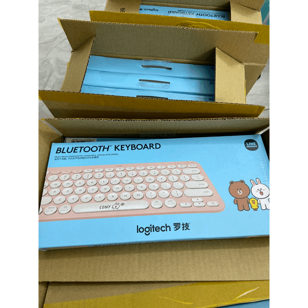คีย์บอร์ด Logitech Bluetooth Keyboard Multi-Device K380