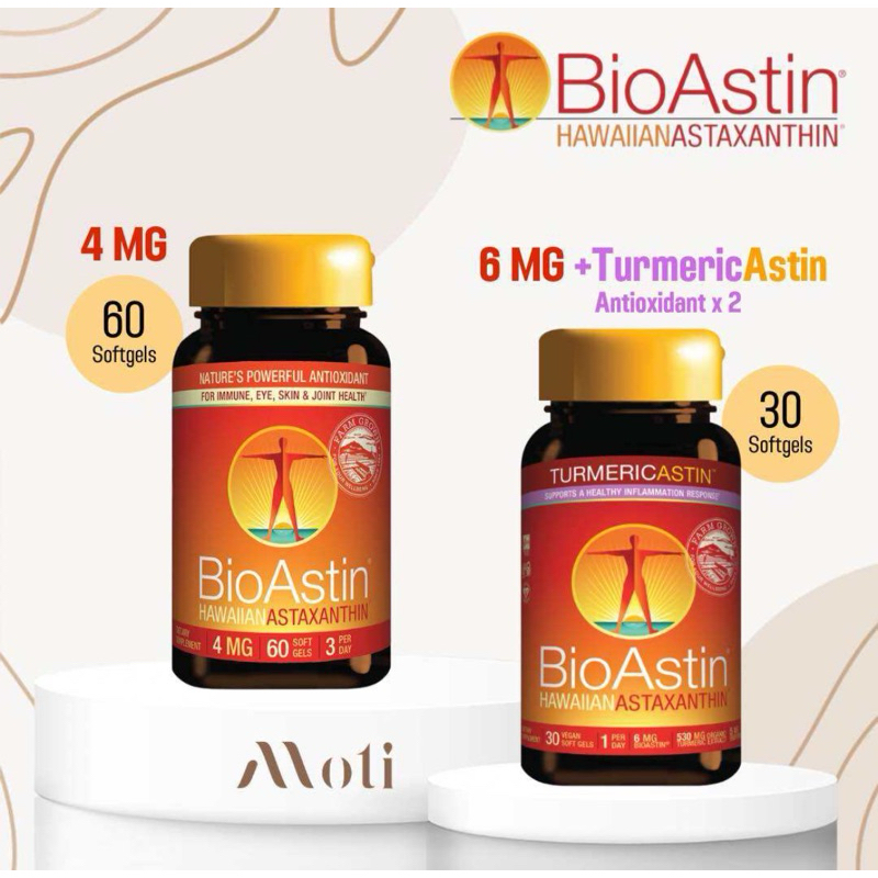 Nutrex Bioastin Astaxanthin 4mg. / Tumericastin สาหร่ายแดง