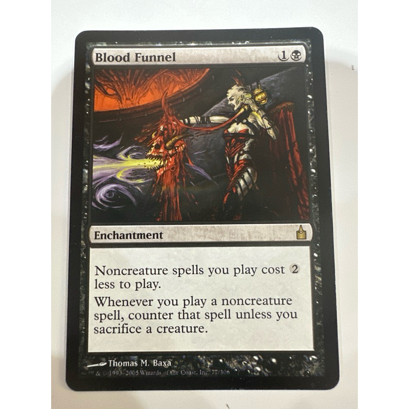 Ravnica: Blood Funnel ของแท้พร้อมส่ง MTG Magic the gathering
