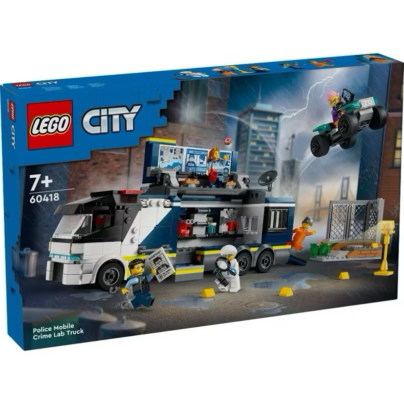 LEGO City 60418 Police Mobile Crime Lab Truck