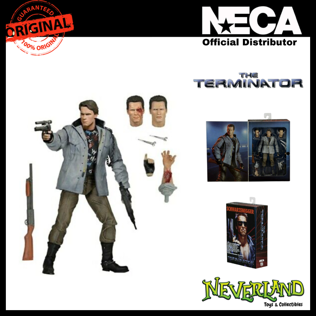 (NECA) Terminator – 7″ Scale Action Figure – Ultimate Tech Noir T-800