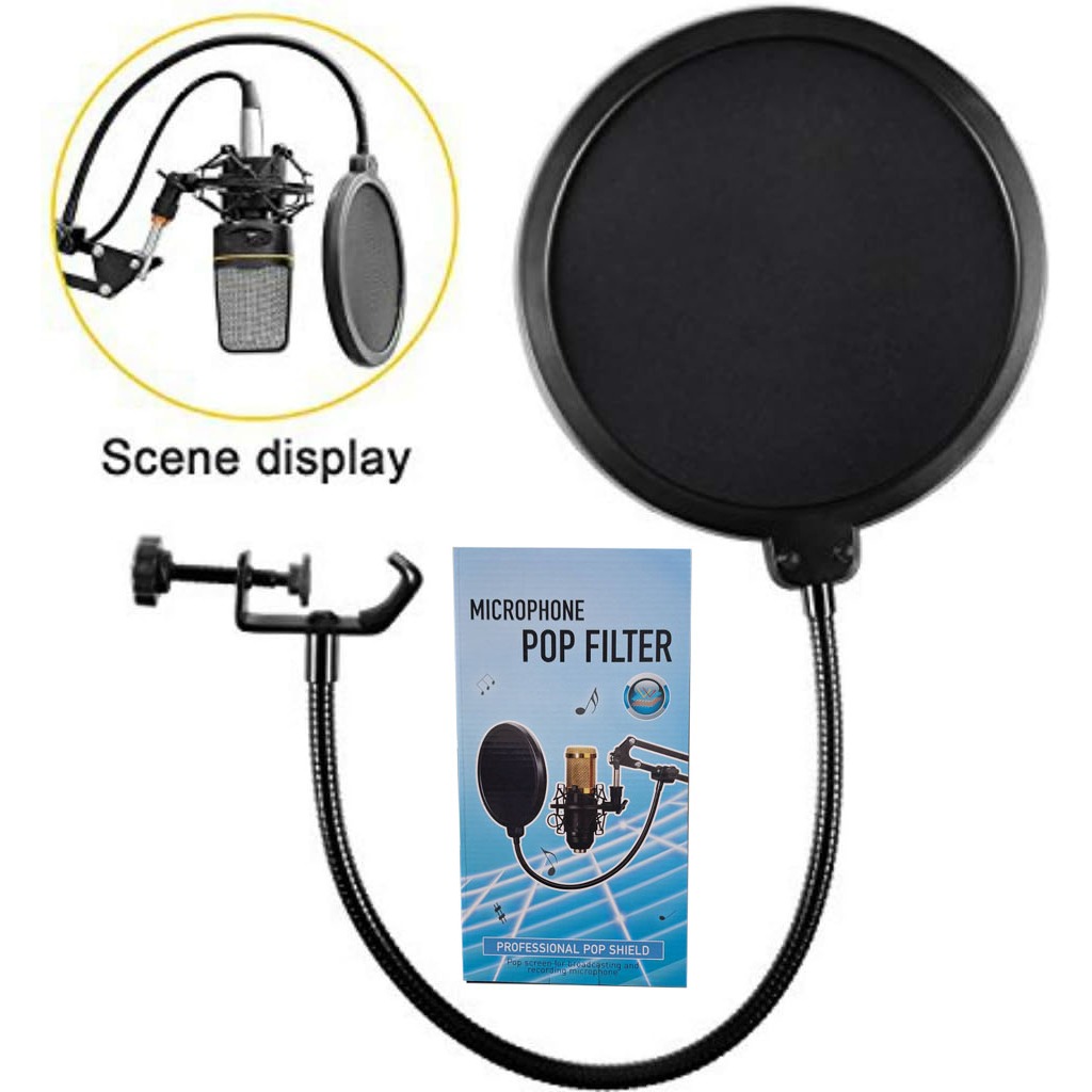 ส่งจากไทย Microphones Mic Pop Filter Mask Shield Protection