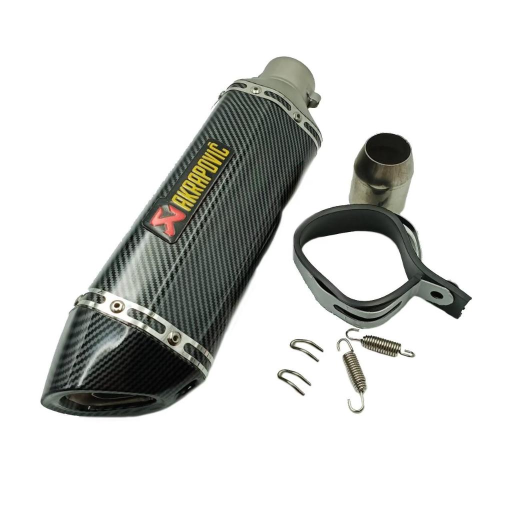 ส่งจากกทม✈ปลายท่อ ปลายท่อแต่ง AKRAPOVIC ลายแคปล่า คอ2นิ้ว มีจุกลดเสียงในตัว (0162) ราคา ถูกที่สุด ดีลบีเคเค รูปภาพหลัก