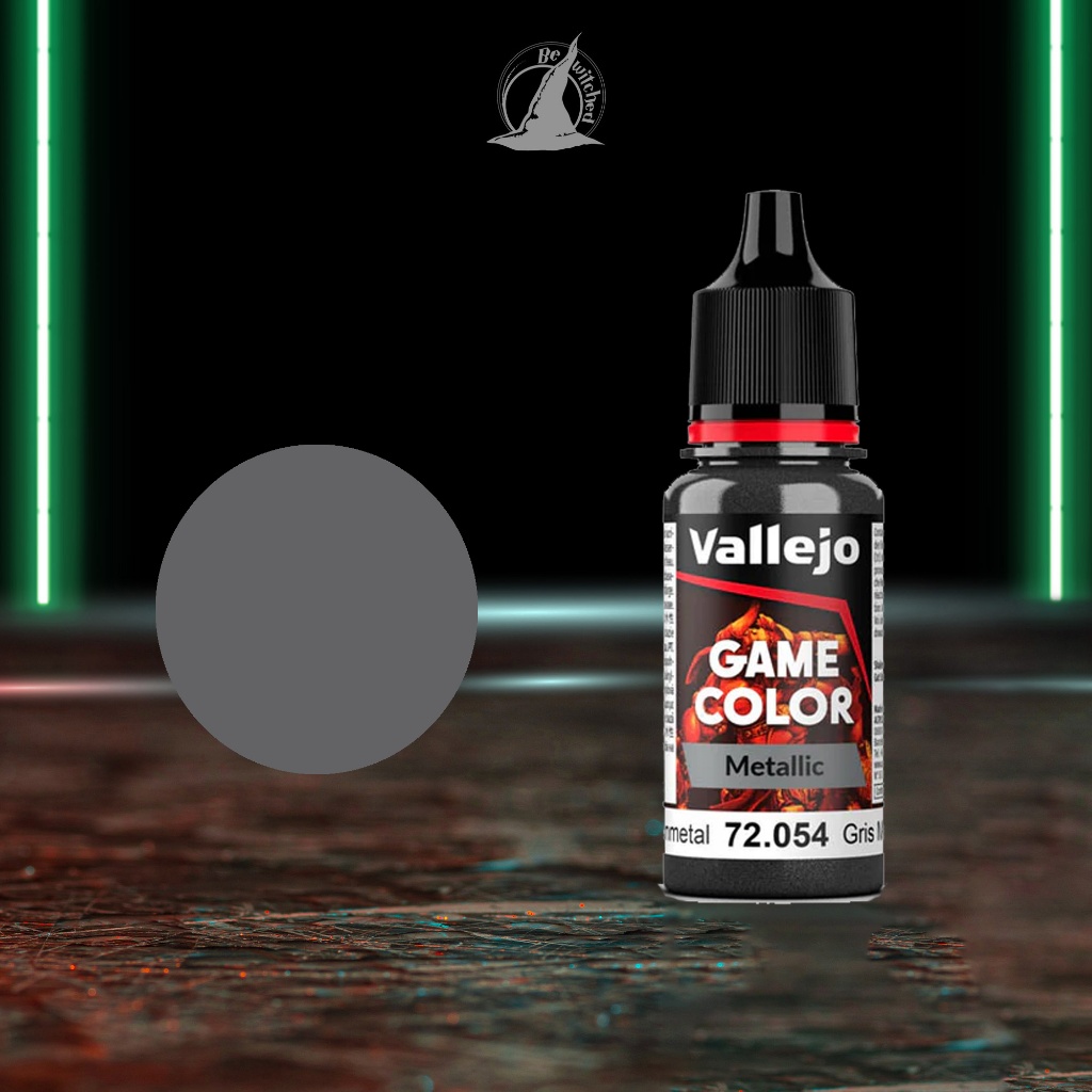 72054 Vallejo Game Color : Dark Gunmetal Gris Metalizado Oscuro Bewitched