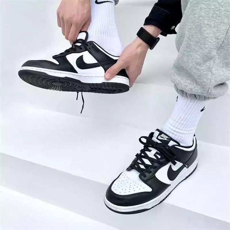 💥ของแท้100% SmokeGrey/BlackToe/Panda/Force1'07 สามารถสวมใส่ได้ทั้งชายและหญิง รองเท้าผ้าใบ