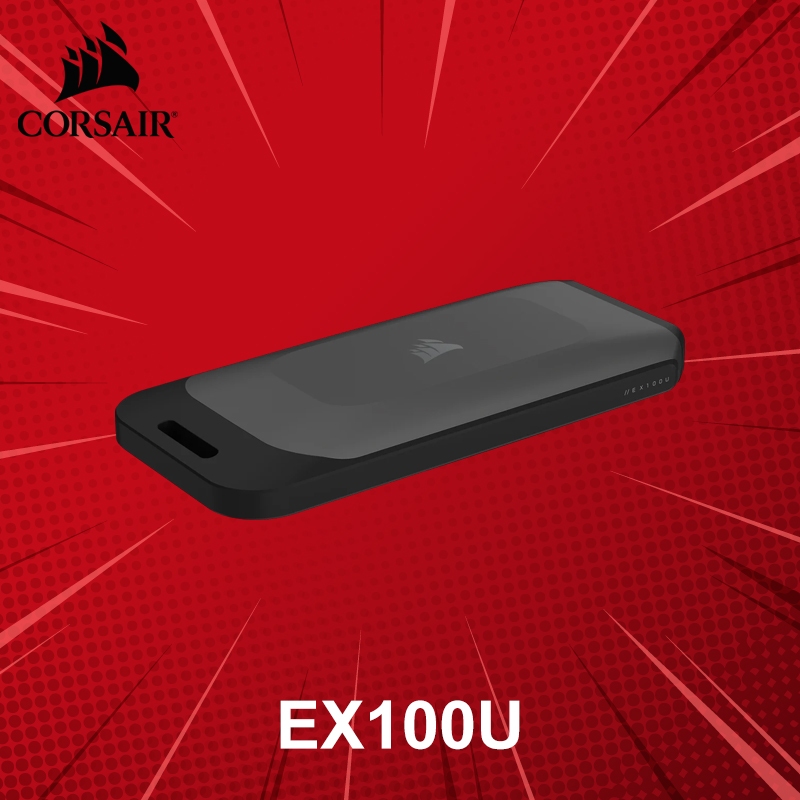 เอสเอสดีพกพา CORSAIR EX100U 1TB ประกันศูนย์ 2 ปี