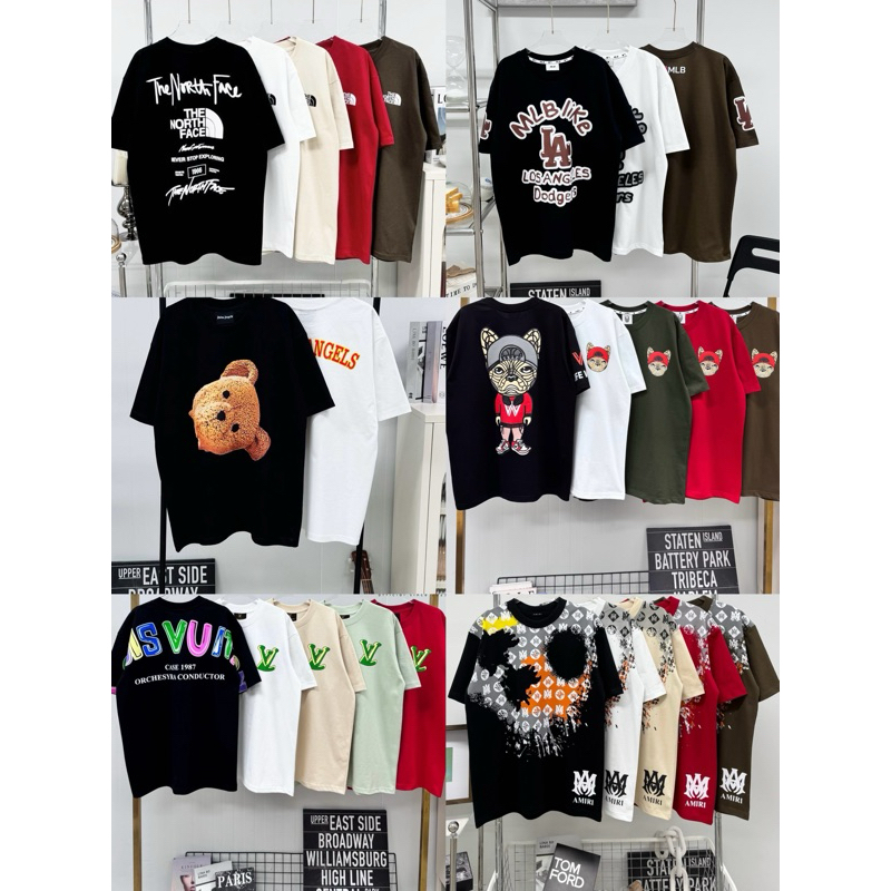•เสื้อยืด Oversize สกรีนลายหน้า-หลัง