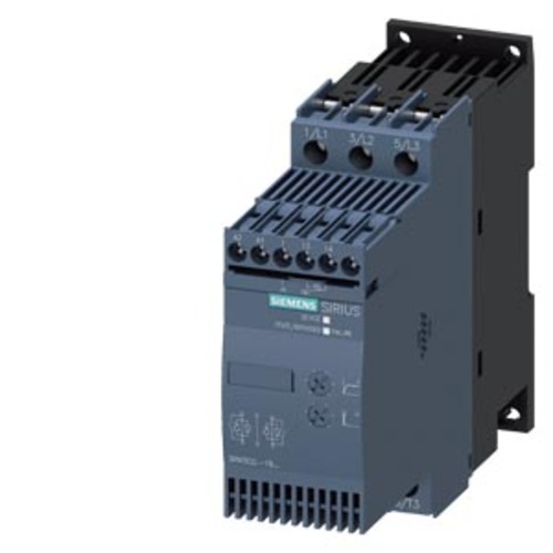 3RW3027-1BB04 SIRIUS soft starter S0 32 A, 15 kW/400 V, 40 °C 200-480 V AC, 24 V AC/DC Screw termina