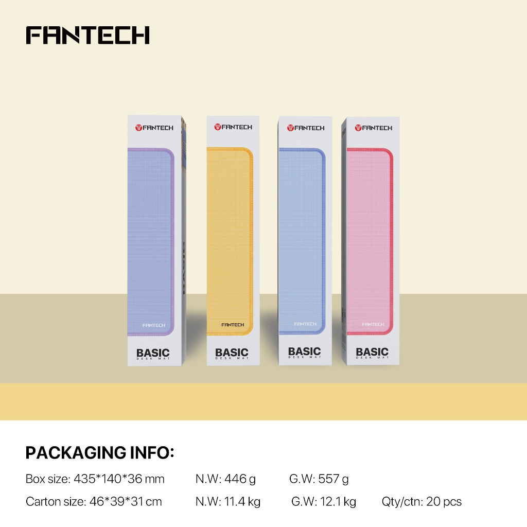FANTECH แผ่นรองเมาส์ แผ่นรองเมาส์เกมมิ่ง Gaming Mousepad ขนาด 70x30x0.3cm รุ่น MP70
