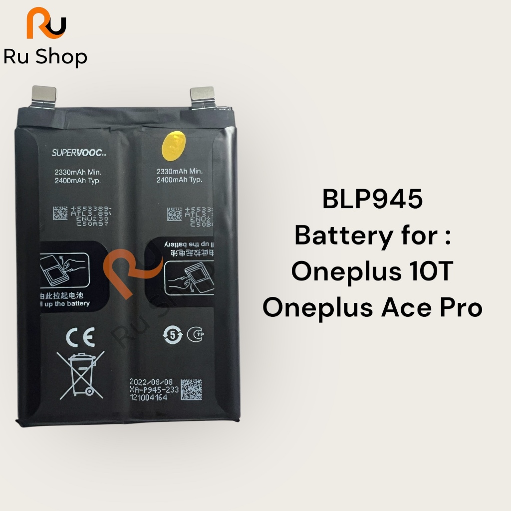 แบตเตอรี่ Oneplus 10T / Oneplus Ace Pro BLP945 5000mAh
