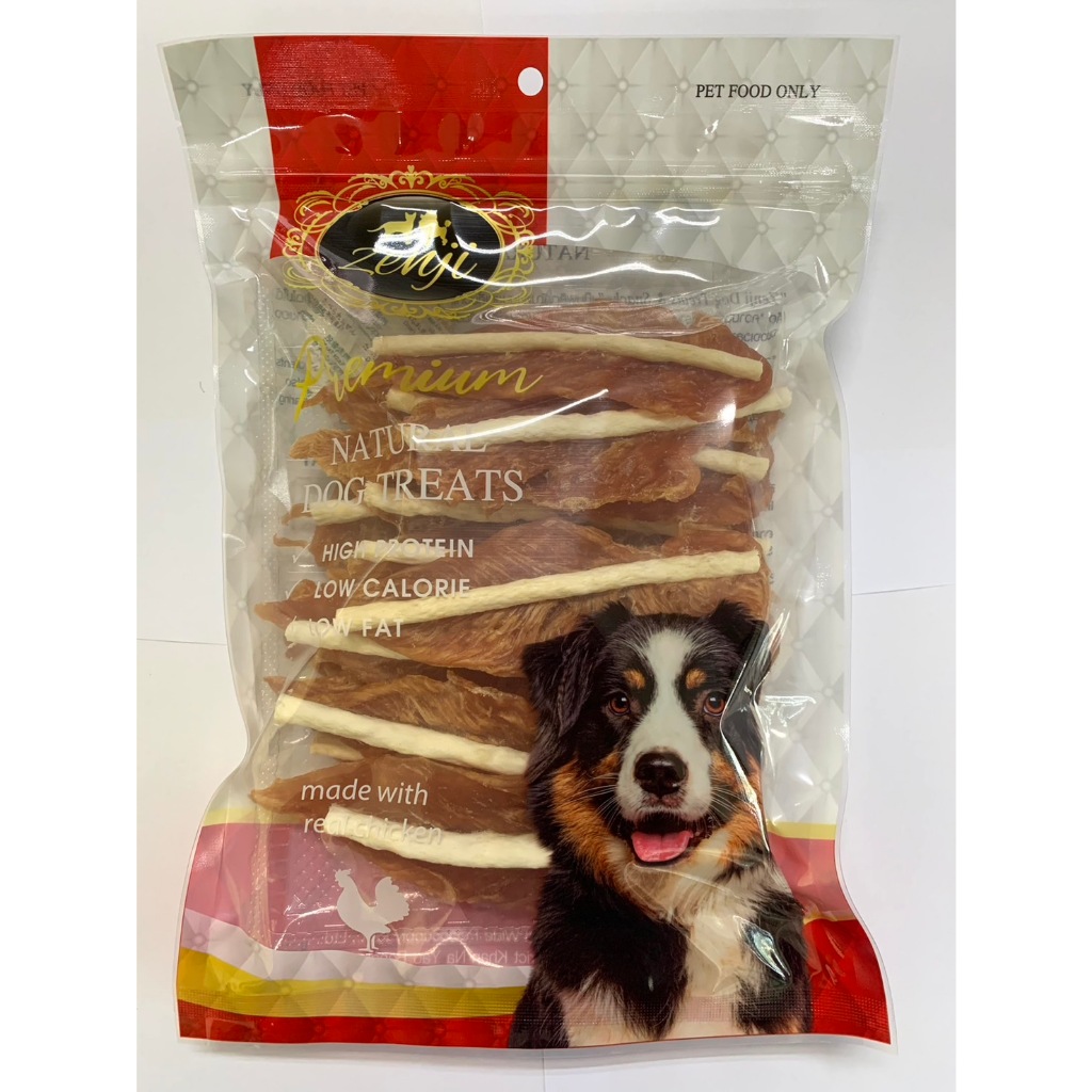 Zenji ครั้นชี่โรลเสียบไก่ สำหรับสัตว์เลี้ยง