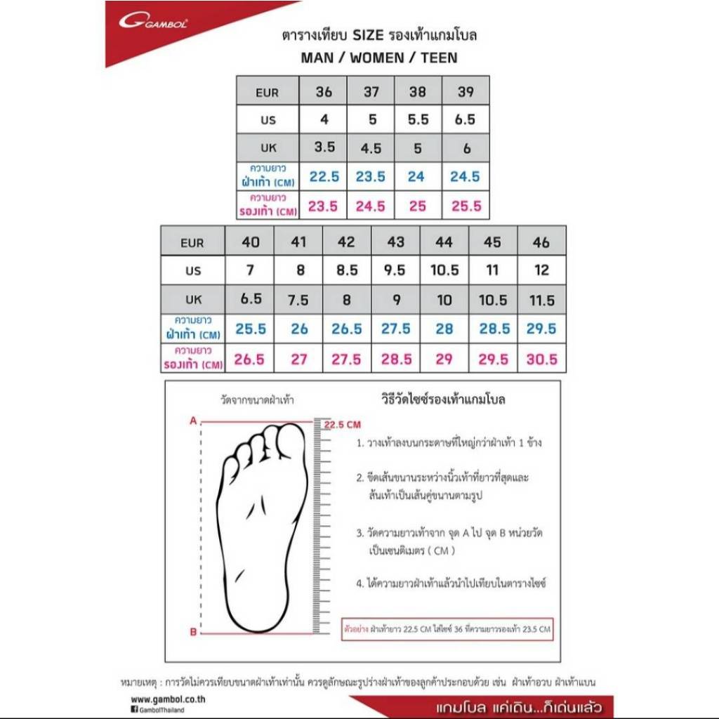 Gambol รุ่นGM45056(ฮักส้น) แท้100% รุ่นใหม่ล่าสุด รองเท้ารัดส้น กันลื่น ใส่สบาย ไซส์40-44