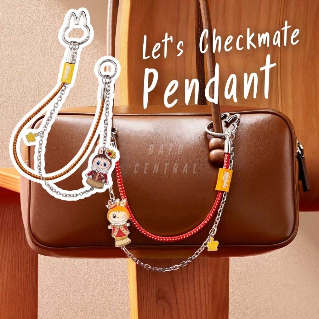 Live ** พวงกุญแจ Labubu Let's Checkmate Pendant POP MART พร้อมส่ง