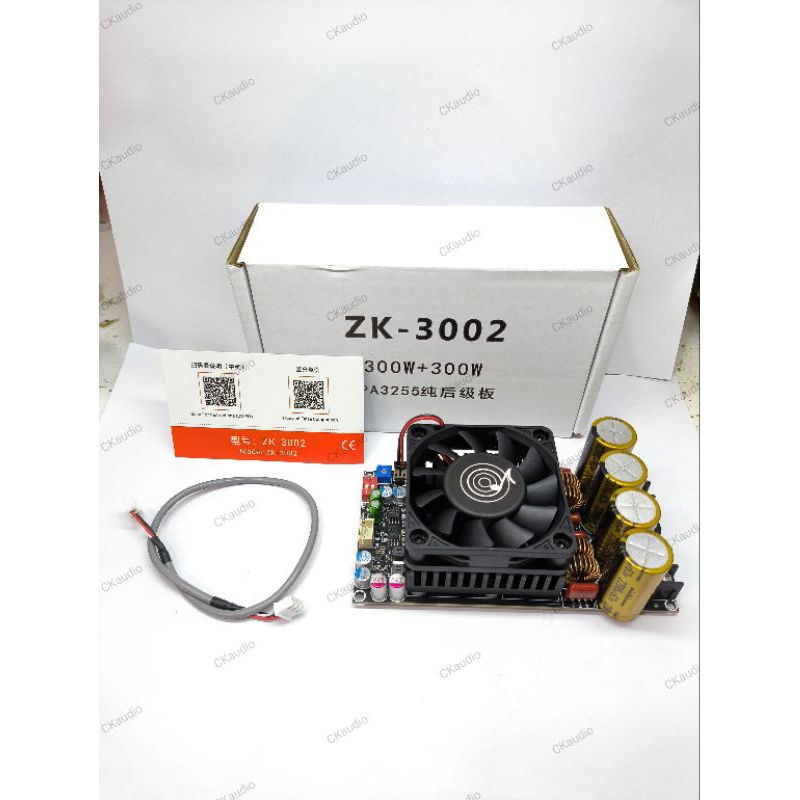 3002โมปลดลิมิต ซับแยก zk3002แท้ โมเบสลึกนุ่ม คาปาซิเตอร์สีทองแท้ เกรดออดิโอ 300w*300w บิดโมโน 600w ใ