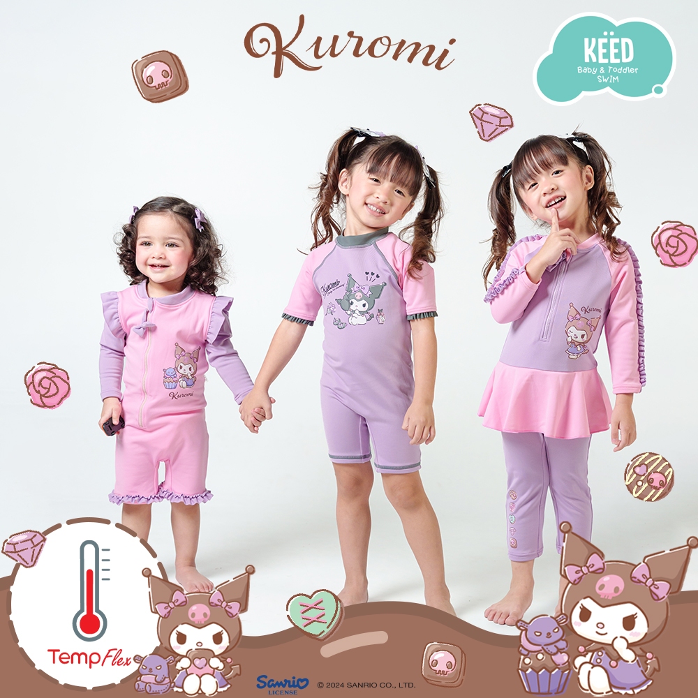 KEED X Kuromi  Collection ชุดว่ายน้ำควบคุมอุณหภูมิ บอดี้สูท  (TempFlex)