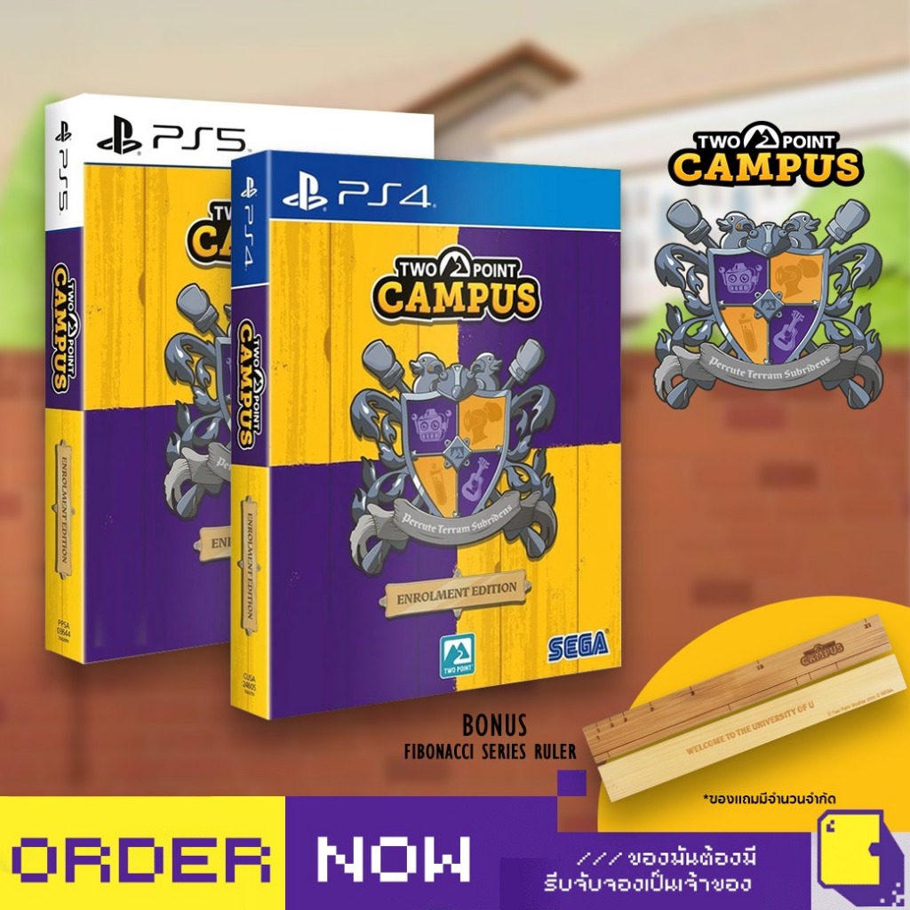 [+..••] พร้อมส่ง | PS4 / PS5 TWO POINT CAMPUS [ENROLMENT EDITION] (เกม PlayStation™ 🎮)