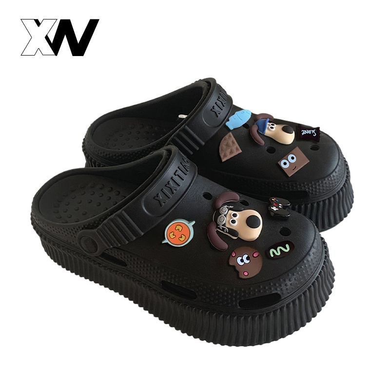 สินค้า แฟชั่นสำหรับคุณผู้หญิง สีทูโทนสุดน่ารัก รรองเท้าแตะหญิง พื้นนุ่ม พื้นรองเท้าหนา กันลื่น นุ่ม ใส่สบาย สูง1-1.5นิ้ว