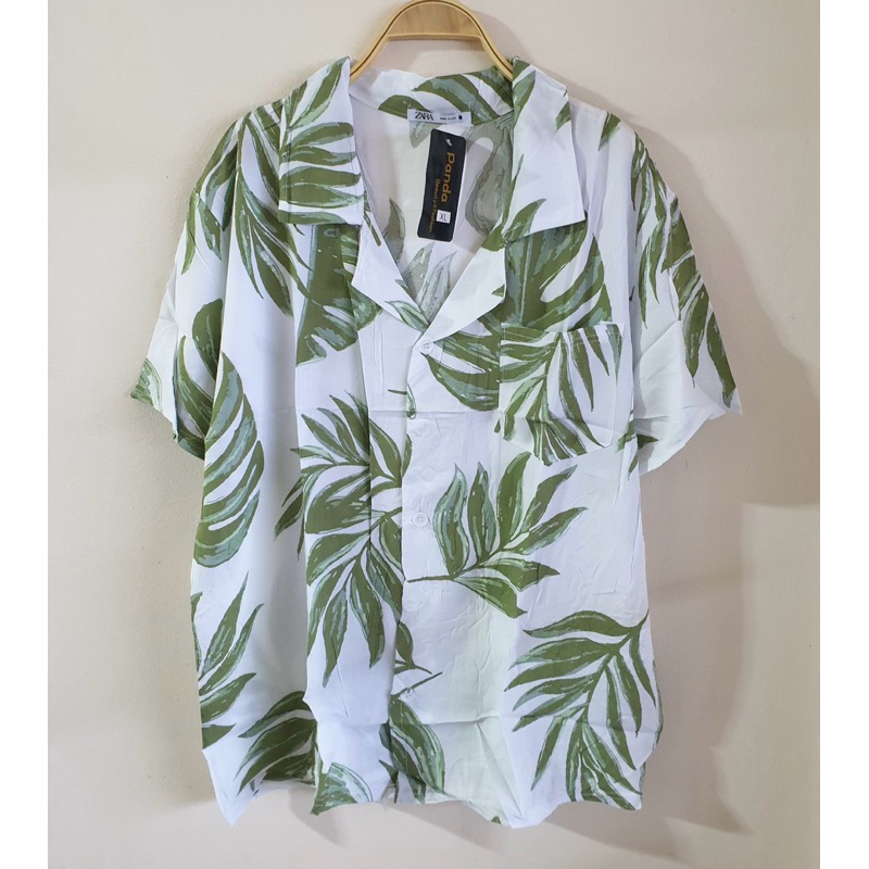 เสื้อฮาวายผ้าสปัน ผ้าพริ้วๆ ใส่สบาย