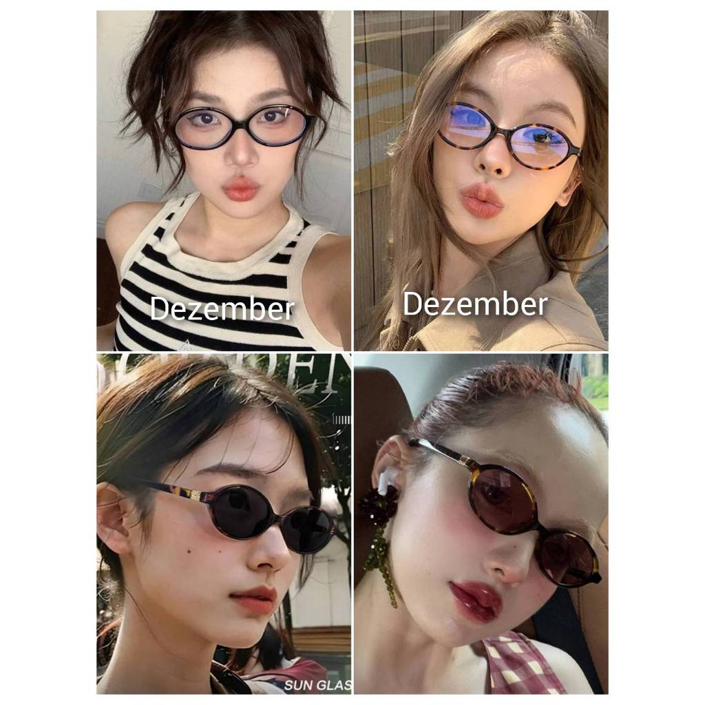 พร้อมส่งจากไทย NEW ITEM  แว่นตากันแดด  กรองแสง ทรงรี แฟชั่นเกาหลี งานเกรดพรีเมี่ยม  แบบใหมสวยๆ  ป้องกันUV 100% รุ่น5553