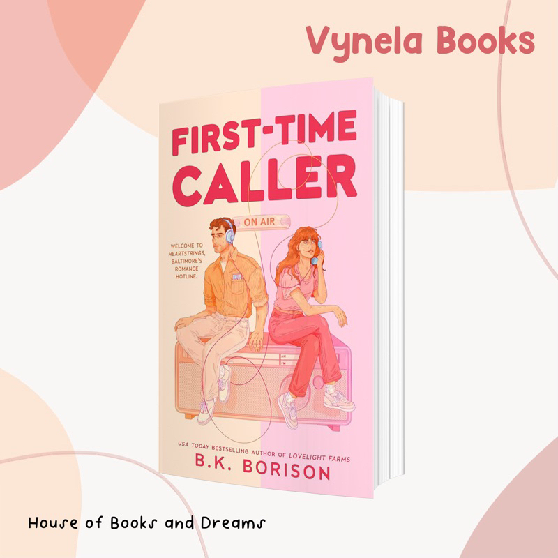 VYNELA (หนังสือภาษาอังกฤษ) FIRST-TIME CALLER (HEARTSTRINGS #1 / US, UK EDITION) — B.K. BORISON (ผู้แ