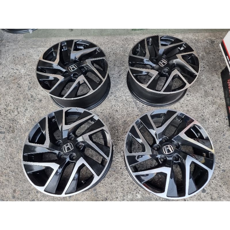 ล้อแม็ก honda แท้ตัว MC ขอบ 17 5รู114 ใส่ honda crv hr-v civic accord wrv ได้ทั้งหมด