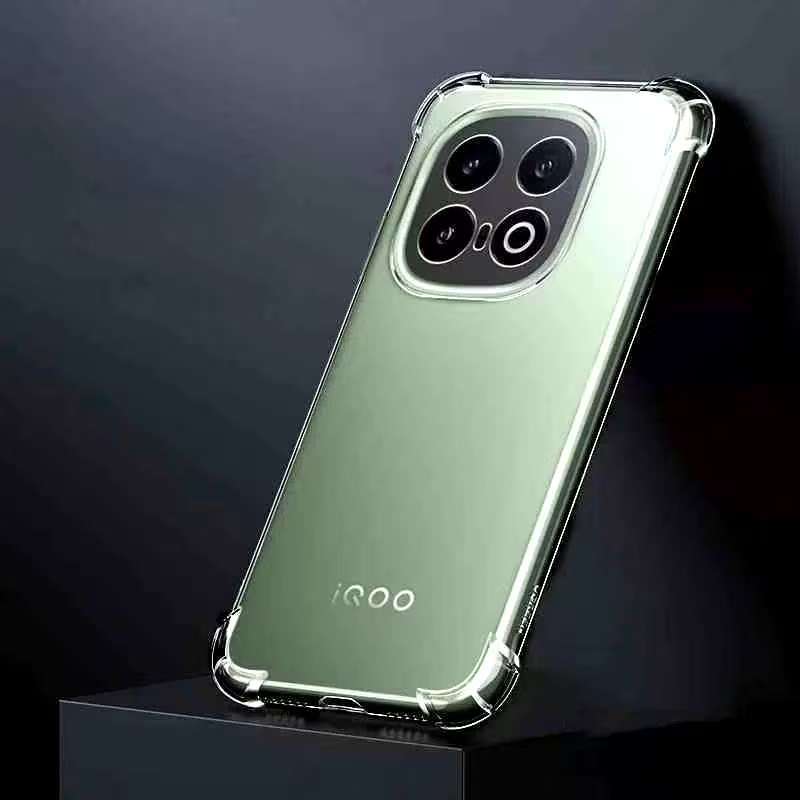 Vivo iQOO 15 5G/iQOO 13 5Gเคสใสกันกระแทกแบบคลุมกล้องVivo iQOO Neo 9/iQOO 12/iQOO 12 Pro/iQOO Z9/iQOO