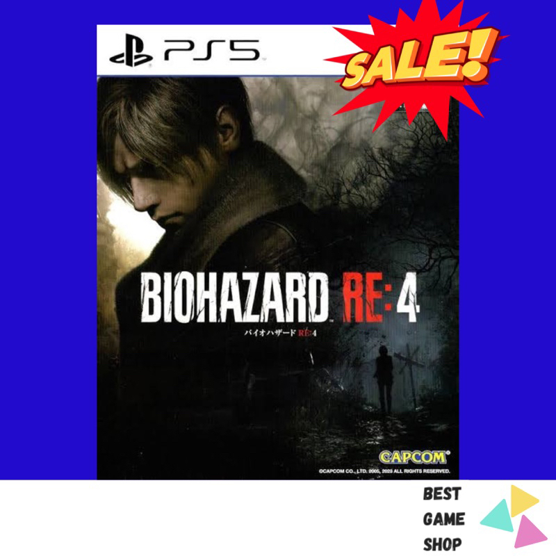 Resident Evil 4 Remake PS5 (Zone3) (มือ2) (สภาพดี) (พร้อมส่ง)