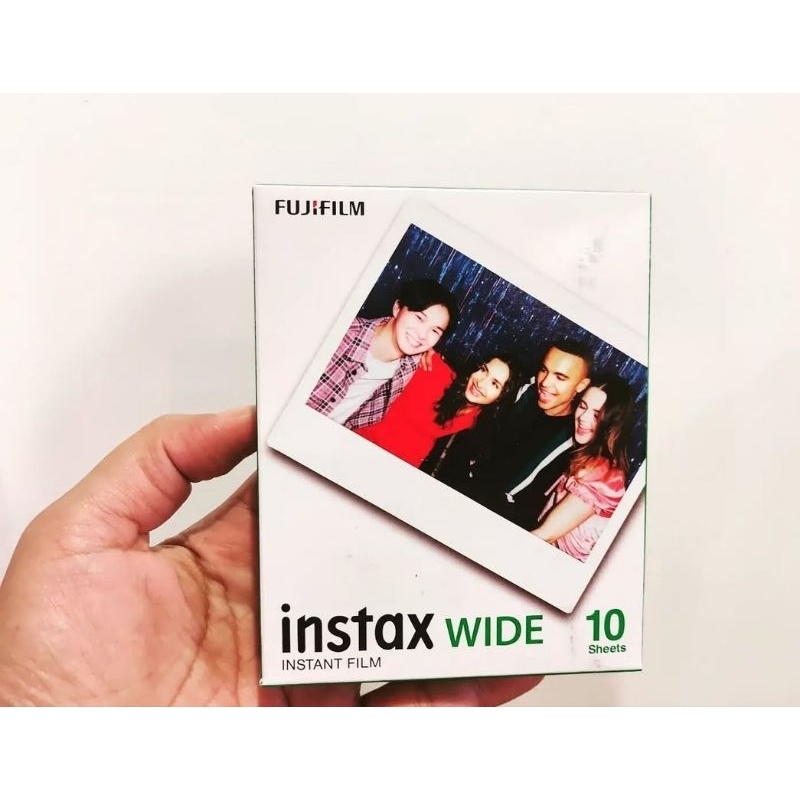 Fujifilm instax WIDE Black instant film หมดอายุ 2024.08