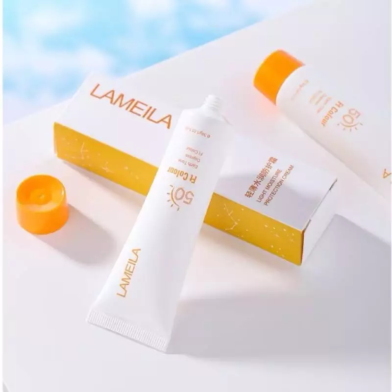 C.274LAMEILA.3301 ครีมกันแดดหน้า โลชั่นกันแดด Sunscreen SPF50+pa+++ UV ครีมปกป้องผิว 30mlซึมไวไม่มัน