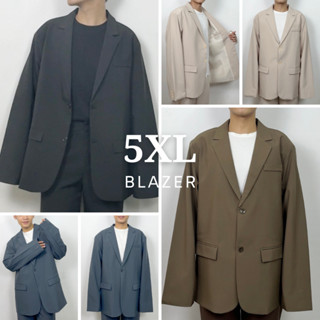 [Size:5XL] เบลเซอร์ผู้ชาย Blazer เสื้อคลุม สื้อใส่ไปงานแต่ง …