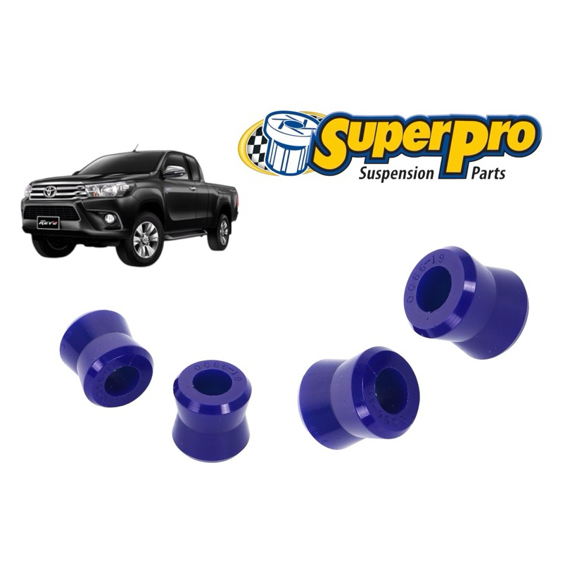 SuperPro - บุชหูโช๊คหลัง บน-ล่าง Revo