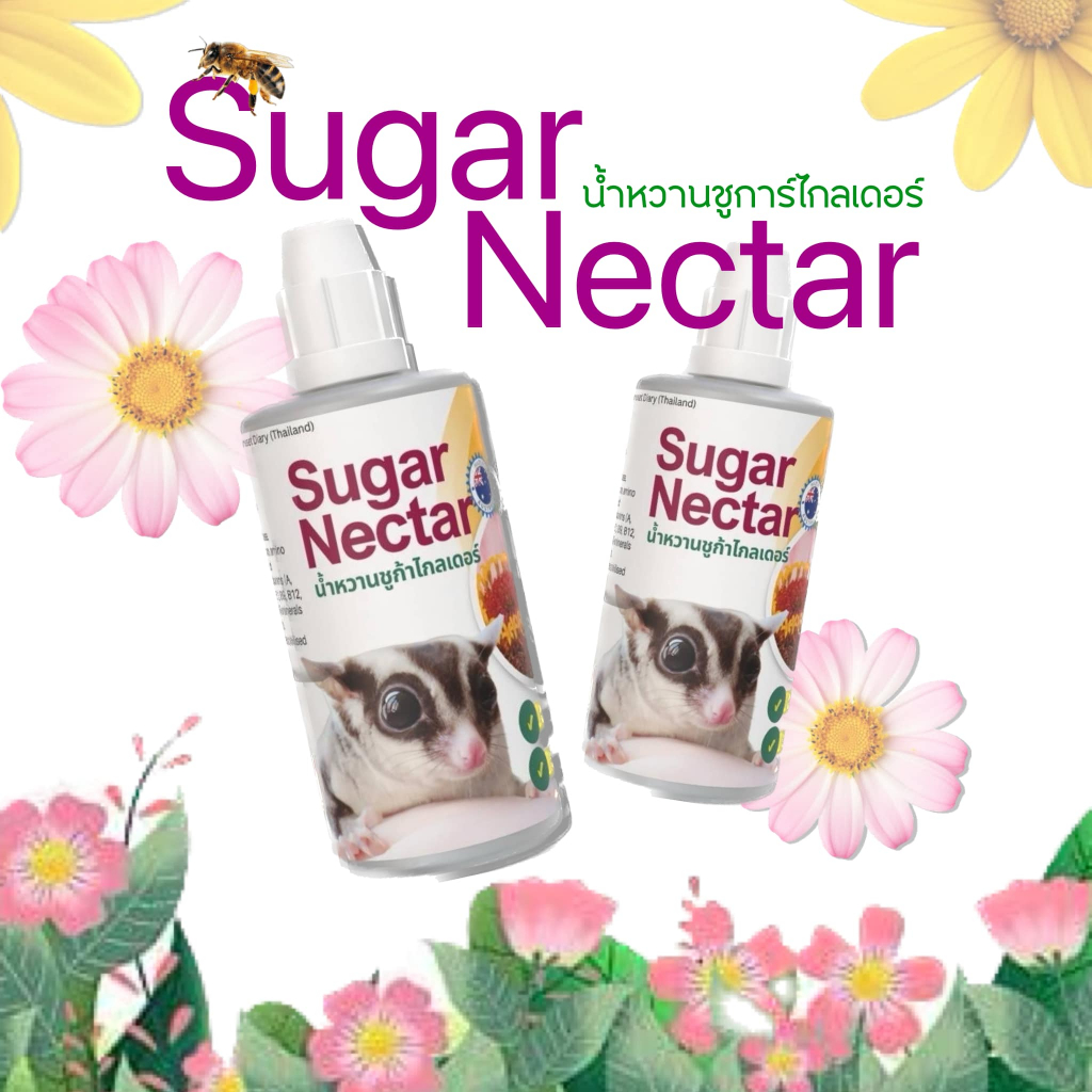 Sugar Nectar น้ำหวานชูก้าไกลเดอร์ (นำเข้าจากประเทศออสเตรเลีย) มีคุณประโยชน์ อาหารเสริมชั้นเลิศที่ชูก